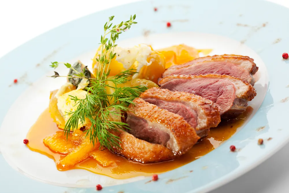 bà bầu ăn thịt vịt