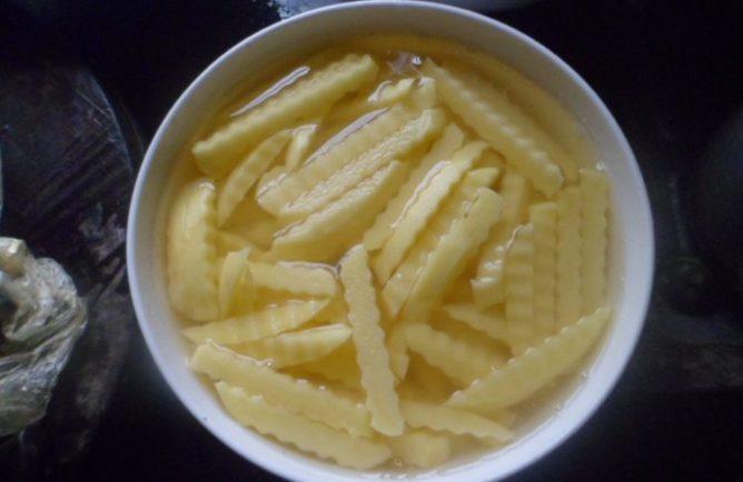 Sơ chế khoai lang