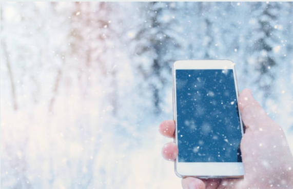 Đặt điện thoại ở những nơi quá lạnh