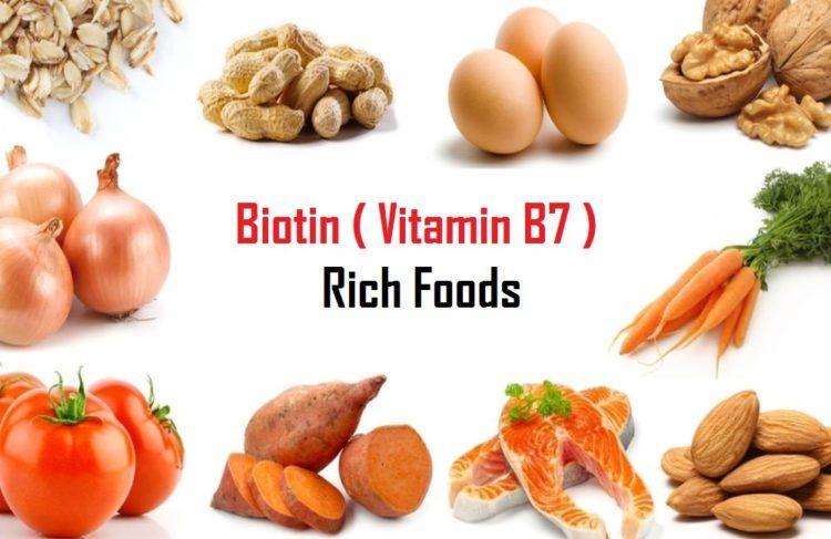 vitamin tốt cho tóc: vitamin B7