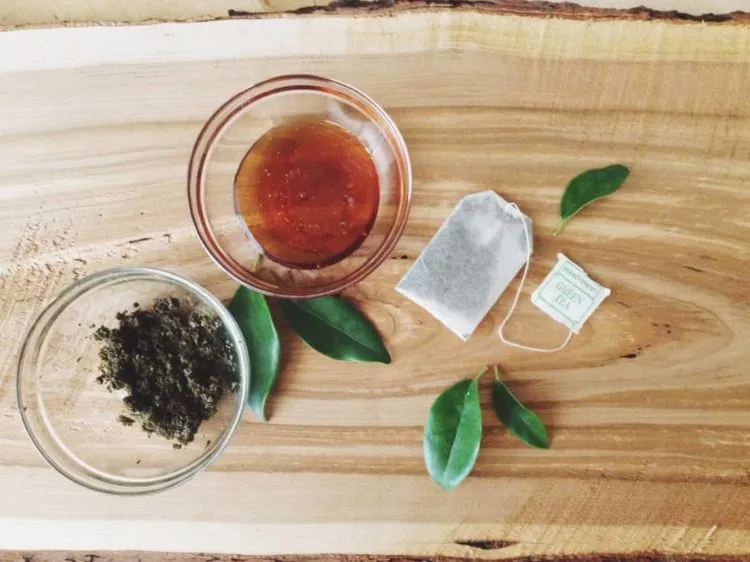 Mặt nạ trà xanh mật ong