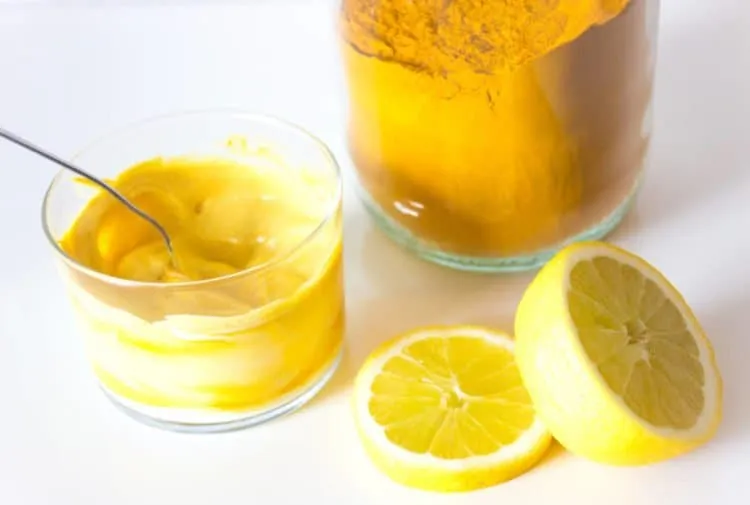 mặt nạ tinh bột nghệ