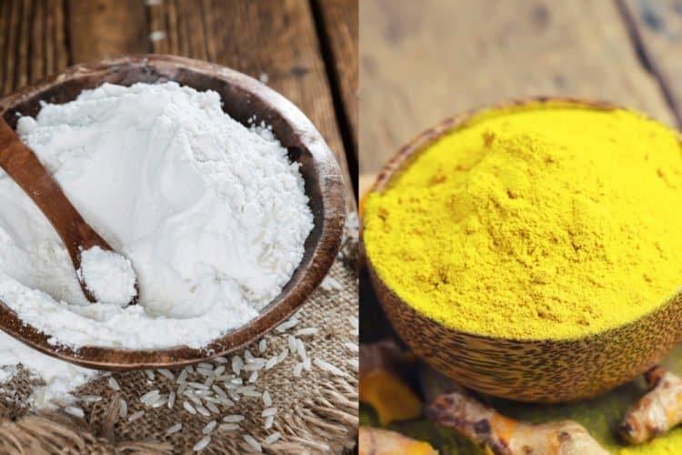 mặt nạ tinh bột nghệ