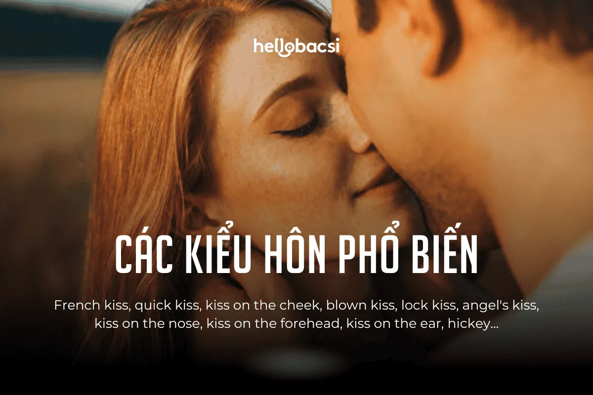Các kiểu hôn phổ biến