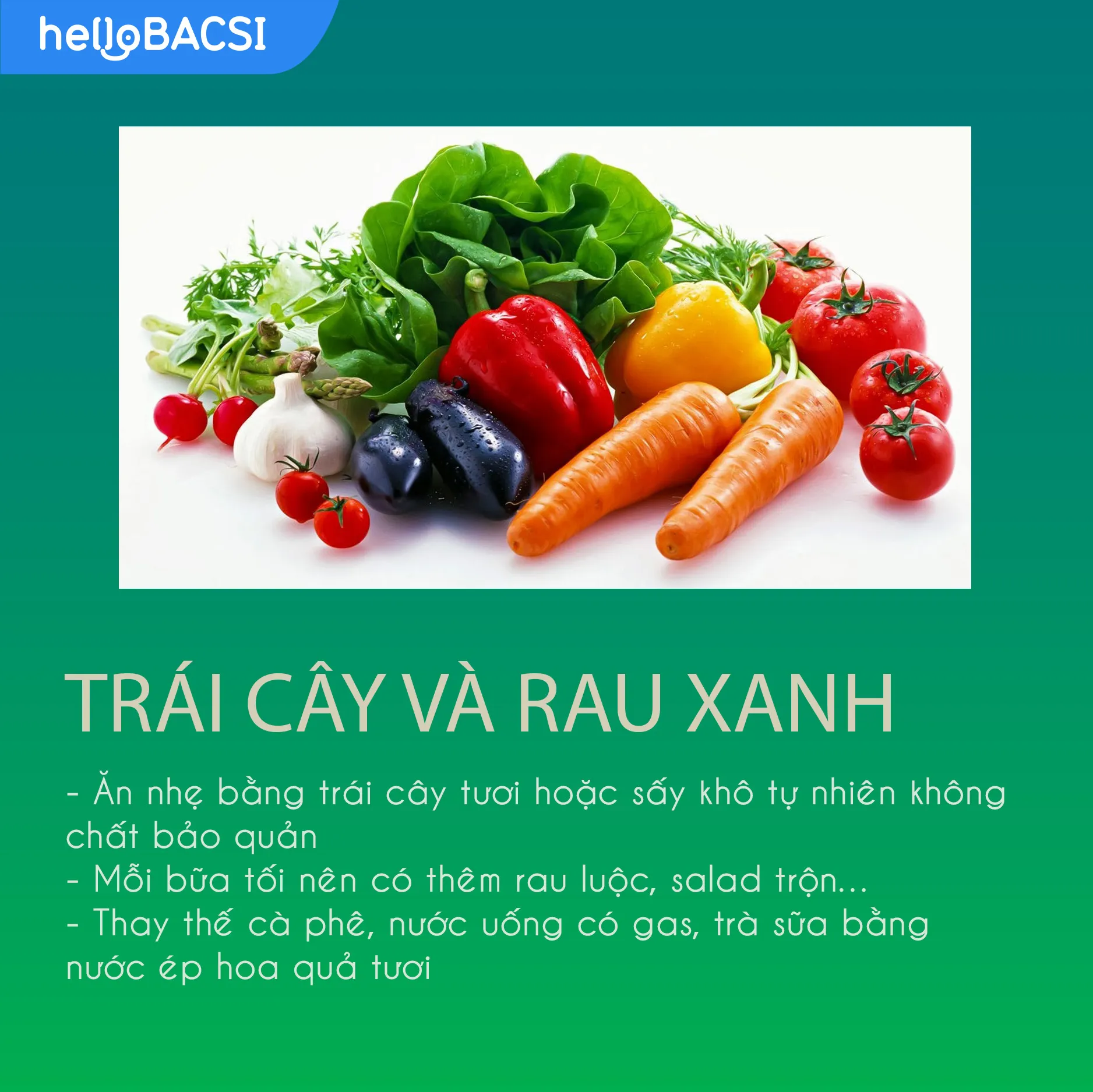 Trái cây và rau củ