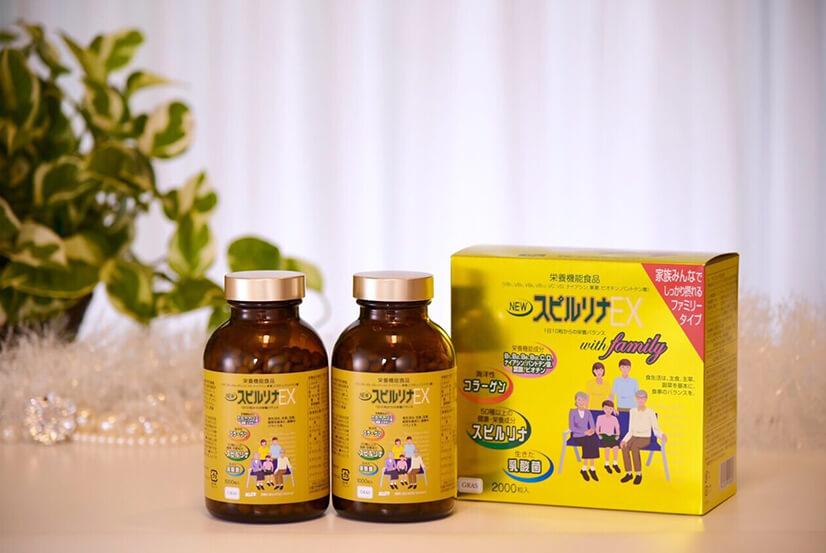 tảo xoắn nhật bản Dic Life Tech Golden Spirulina EX