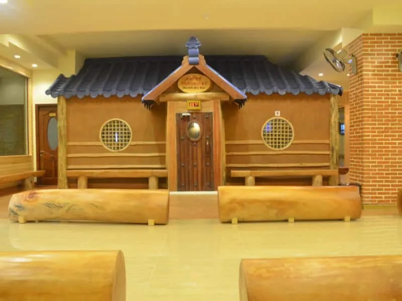 Phòng đá núi lửa ở Golden Lotus Spa