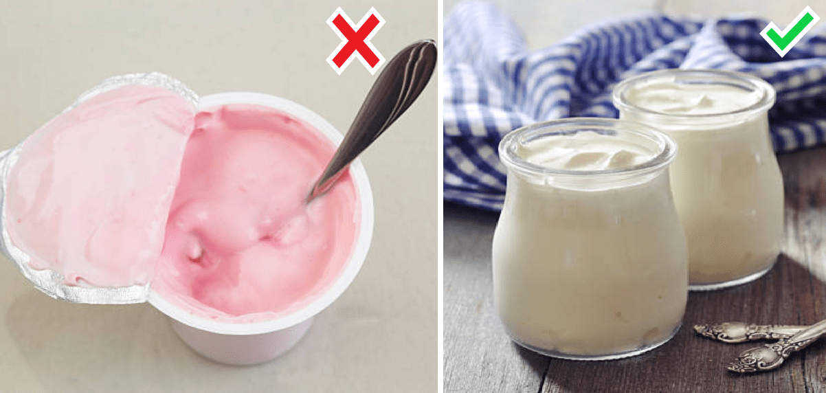 thực phẩm không tốt