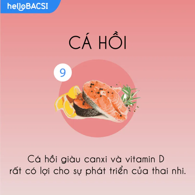 Cá hồi là chứa nhiều omega 3