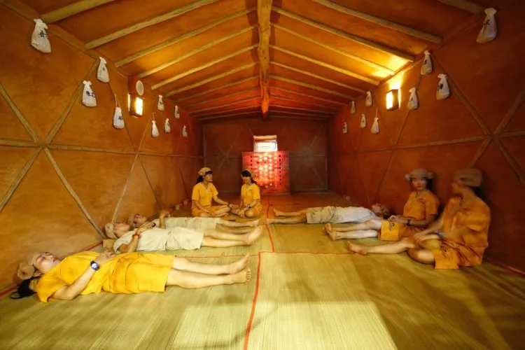 Phòng đá muối Himalaya ở Golden Lotus Spa