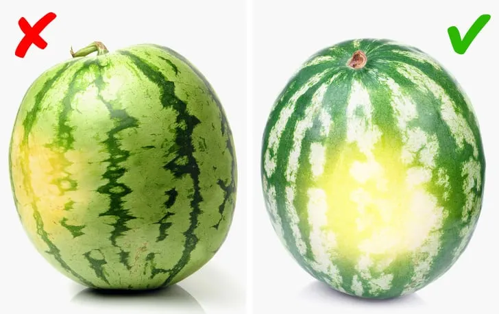 chọn trái cây và rau củ quả