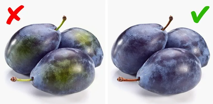 chọn trái cây và rau củ quả