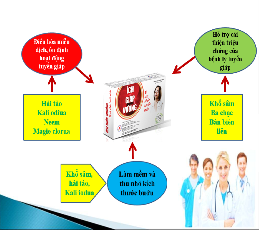 Cơ chế tác động của Ích Giáp Vương với bệnh bướu cổ