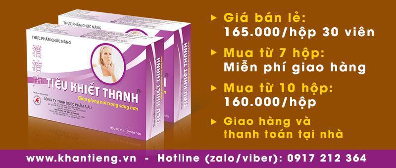 Tại sao nên chọn Tiêu Khiết Thanh để hỗ trợ điều trị bệnh viêm họng, viêm thanh quản, viêm amidan, khàn tiếng, mất tiếng?