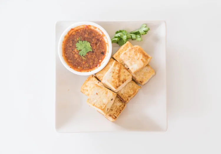 Thực phẩm giúp da hồng hào: Đậu hũ