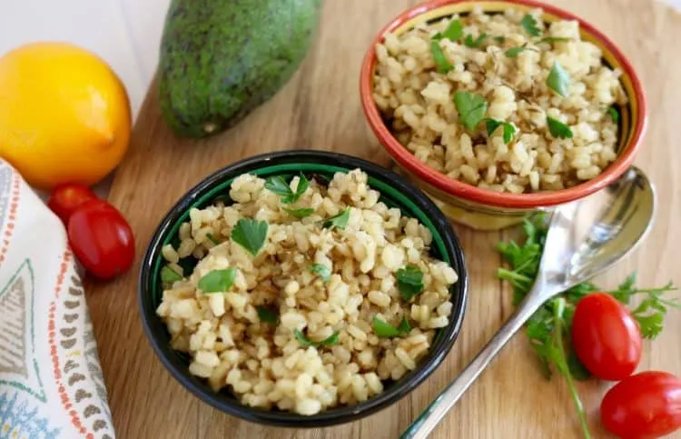 gạo lứt giảm cân - cơm gạo lứt chiên