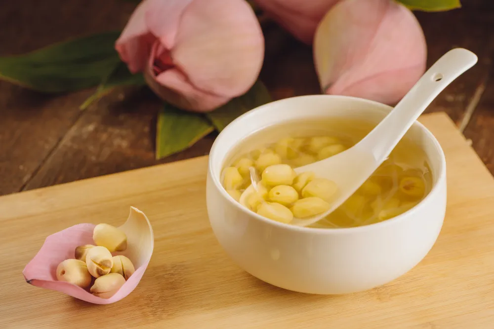 bà bầu ăn chè hạt sen có tốt không?