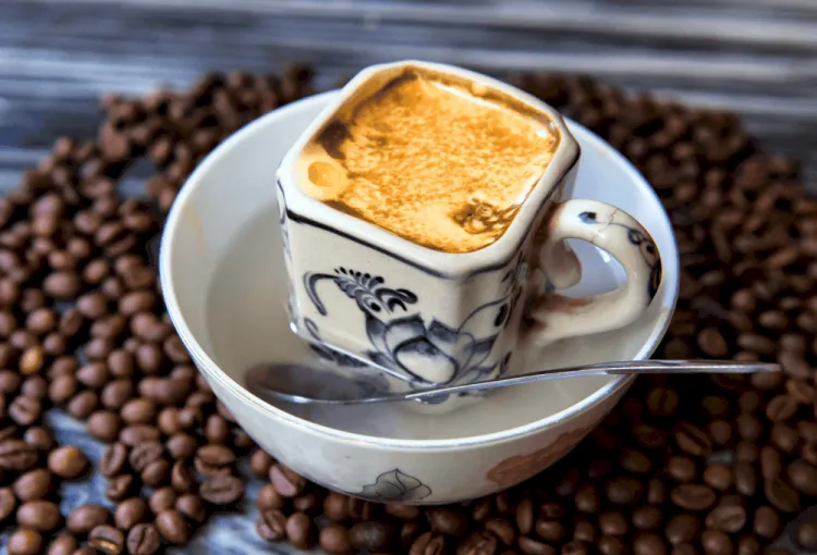 cách dùng cà phê