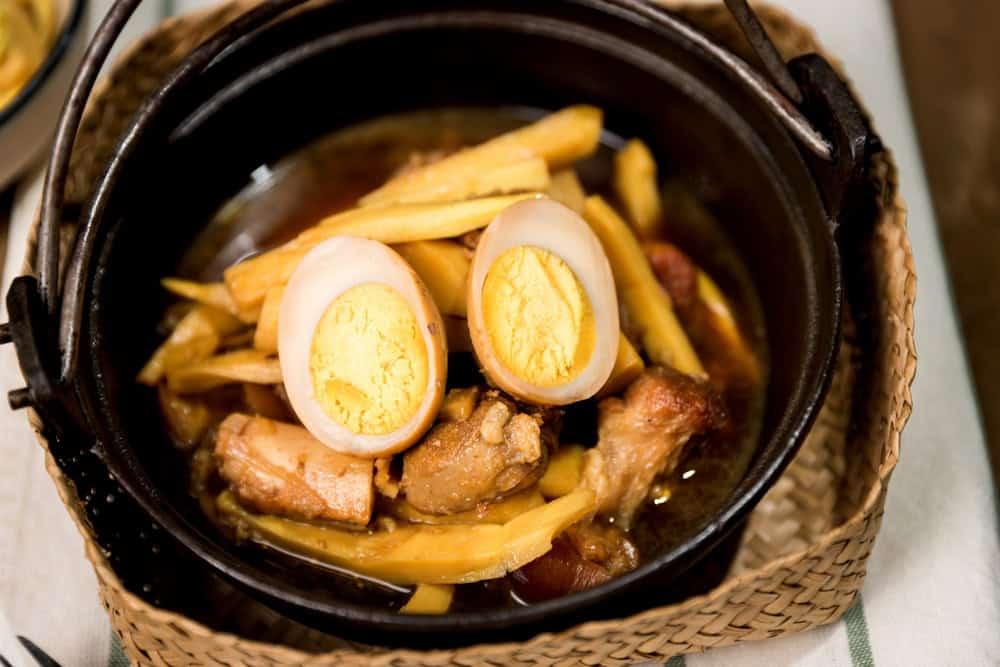 cách làm thịt kho măng