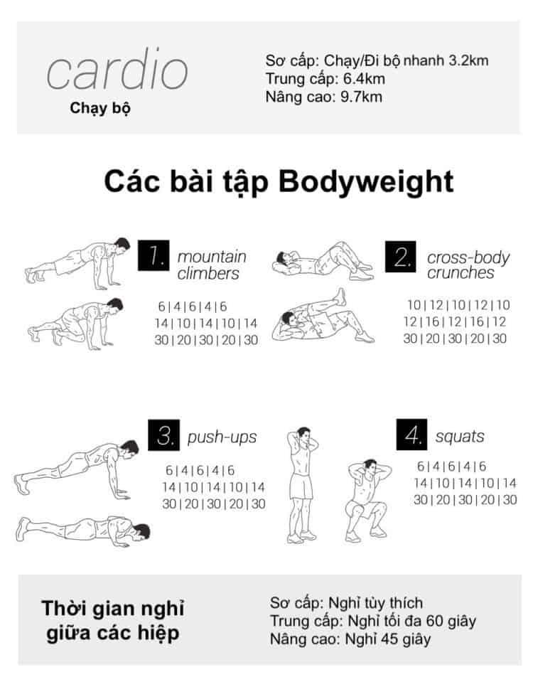 tập thể dục giảm cân