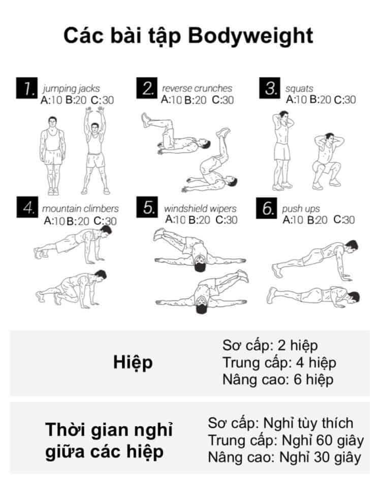 tập thể dục giảm cân