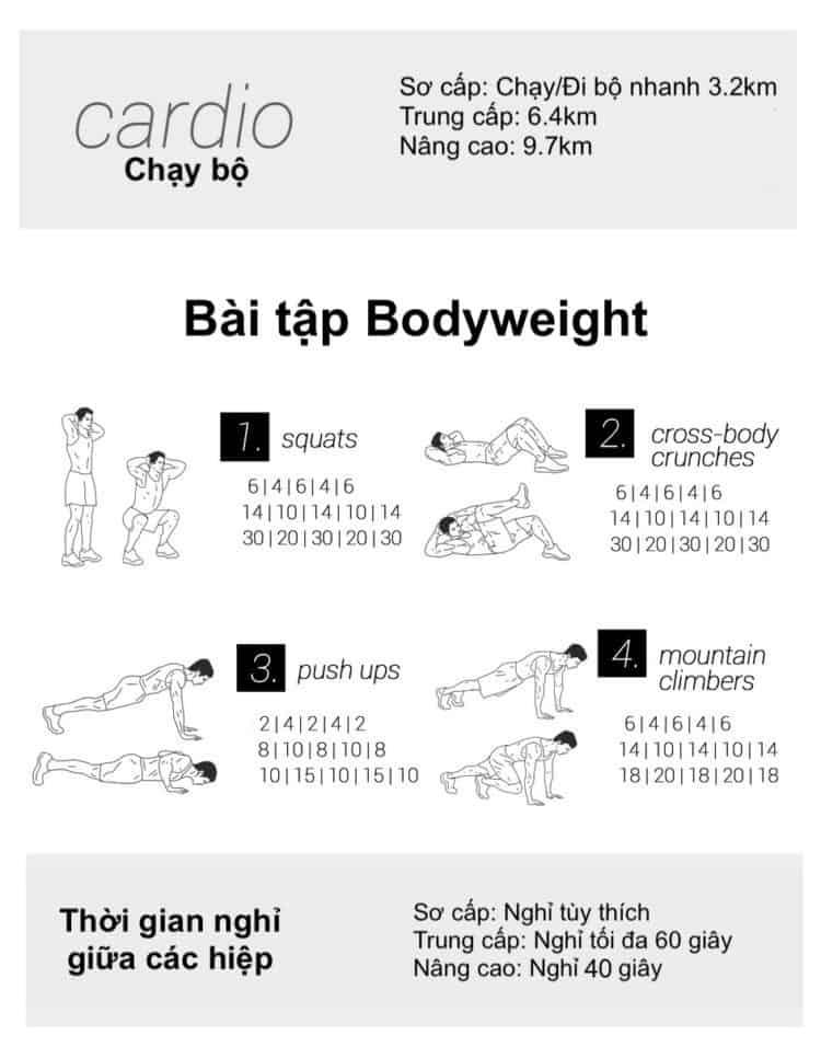 tập thể dục giảm cân