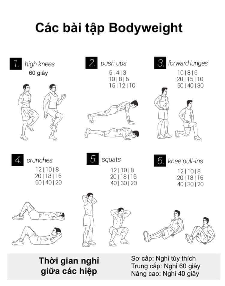 tập thể dục giảm cân