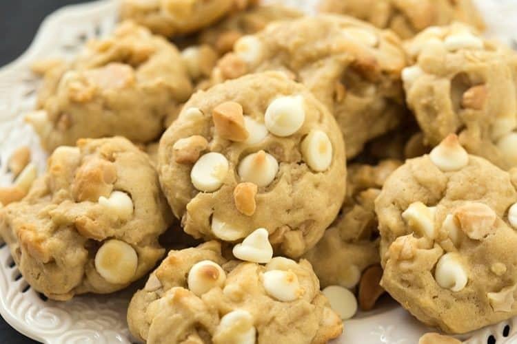 Bánh quy hạt mắc ca chocolate trắng