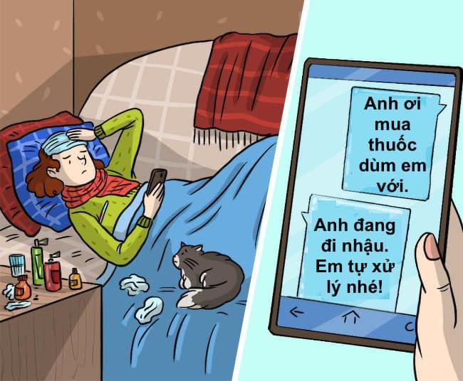 phụ nữ yêu bạn điên cuồng