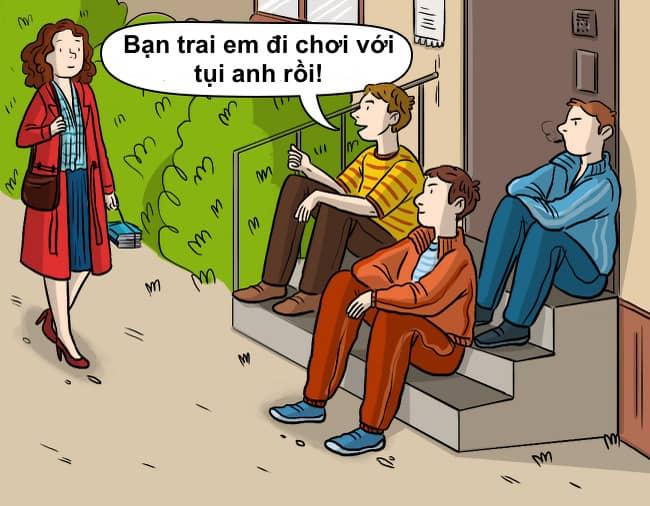 phụ nữ yêu bạn điên cuồng