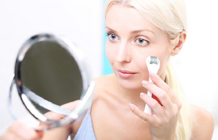 lăn kim siêu vi điểm