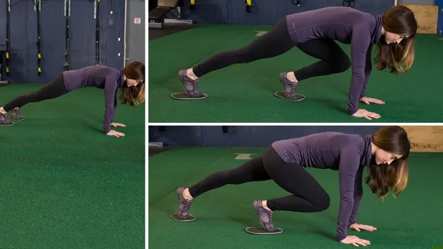 Tư thế leo núi – trượt sàn