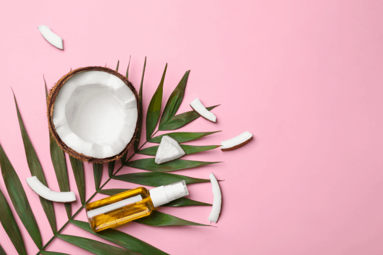 dầu dừa trị mụn