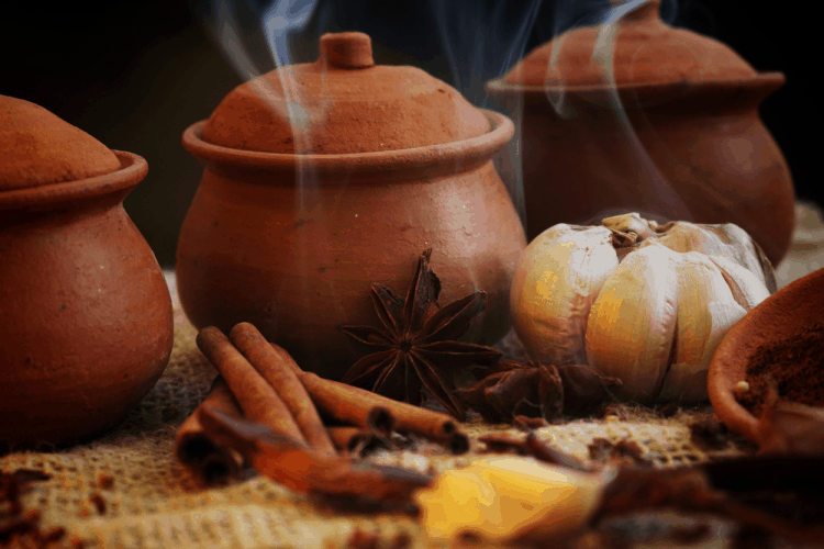 Sử dụng nồi đất 2