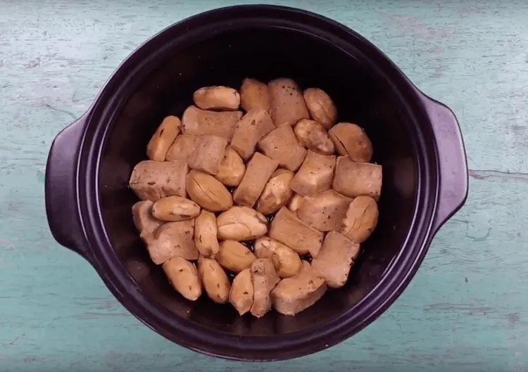 tác dụng của hạt mít: hạt mít kho đậu phụ