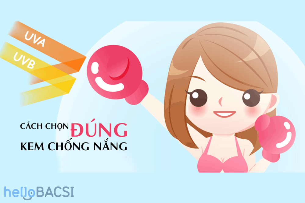 phân biệt kem chống nắng vật lý và hóa học