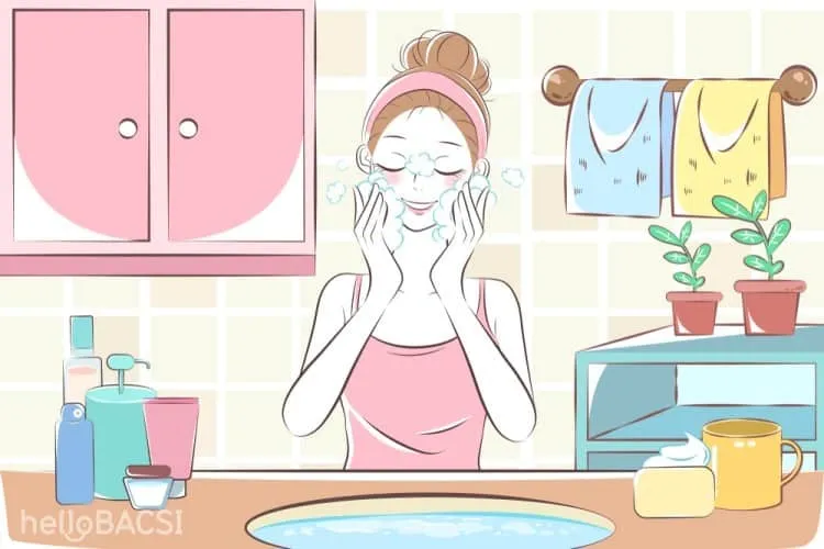 các bước chăm sóc da cơ bản