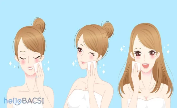 các bước chăm sóc da cơ bản