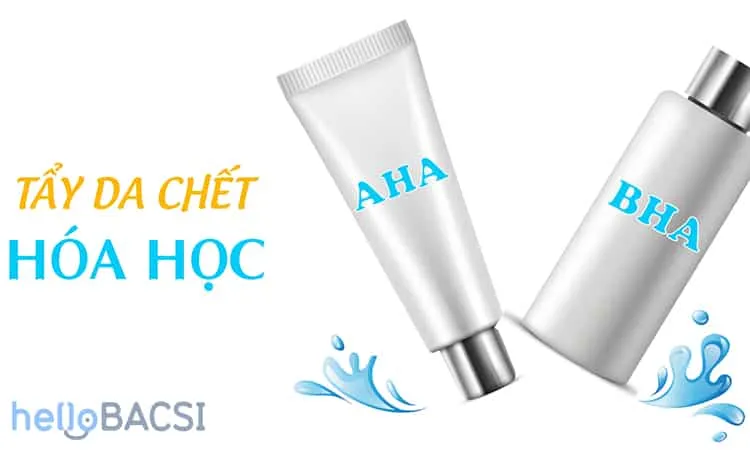 Tẩy da chết hóa học là gì