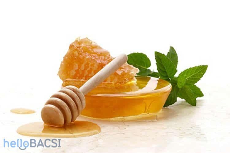 mật ong lá bạc hà