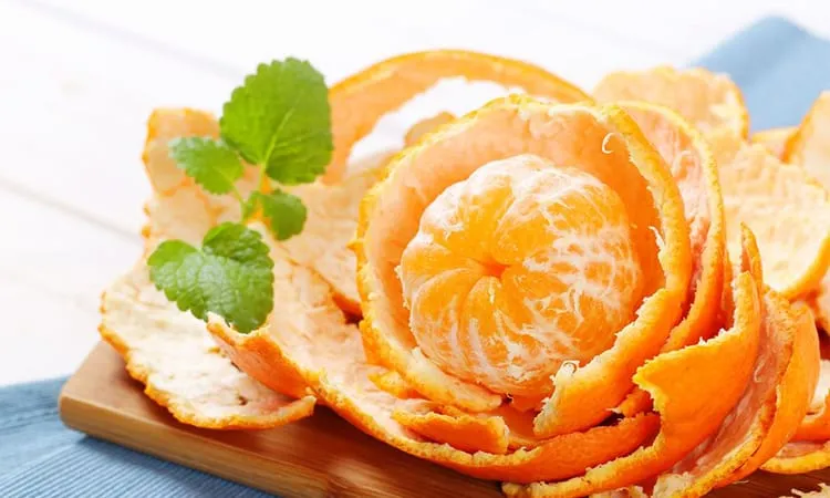 vỏ cam loại bỏ mụn trứng cá ở da khô