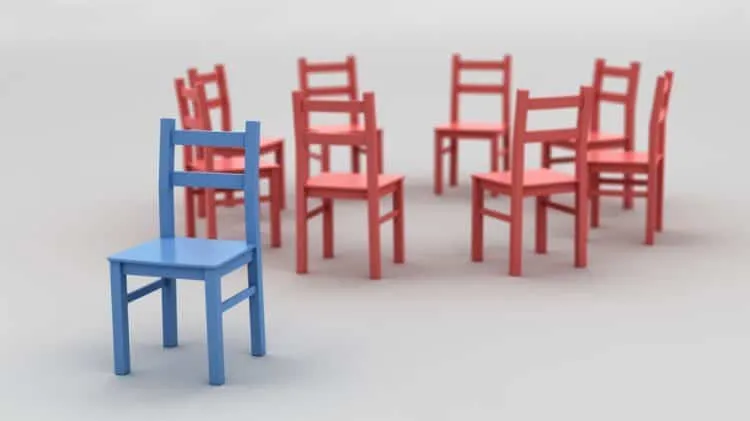 Bạn cảm thấy cô đơn trong tập thể khi có quá nhiều stress