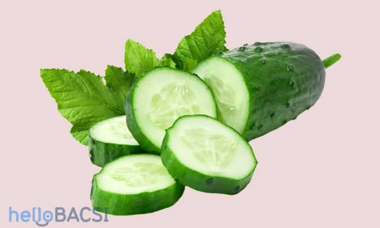 mặt na dưa chuột giúp trẻ hóa