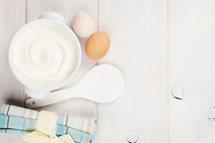 mặt nạ lòng trắng trứng cho da hỗn hợp