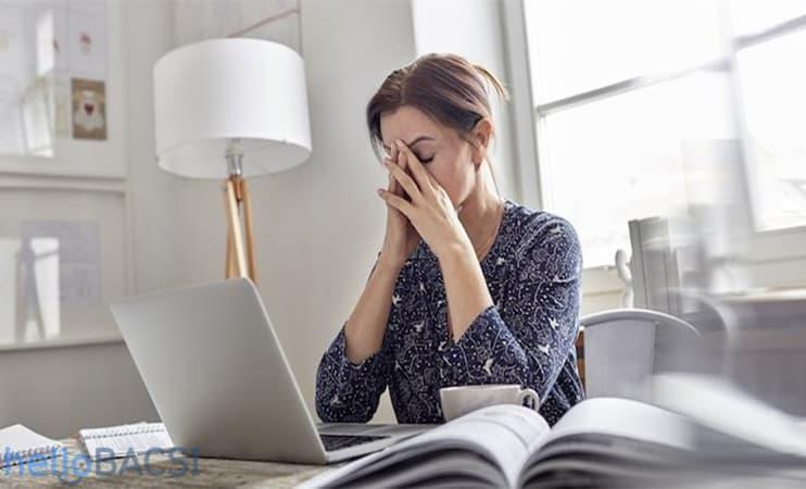 thâm mắt thể hiện cơ thể bạn đang căng thẳng