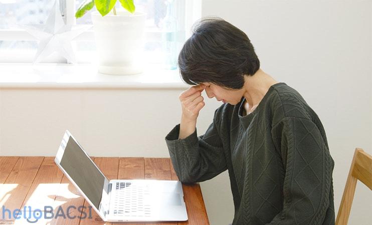 thâm mắt thể hiện bạn đang thiếu máu