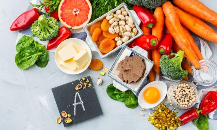 trị mụn bằng vitamin A