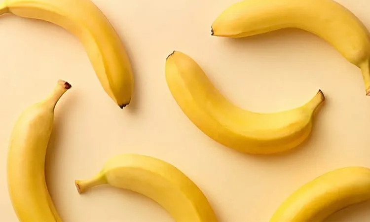 chuối khắc phục da khô
