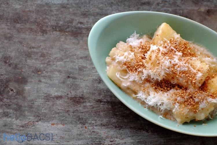 Củ khoai mì hấp