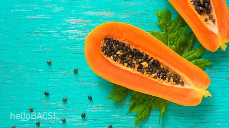 Mặt nạ đu đủ dưỡng tóc